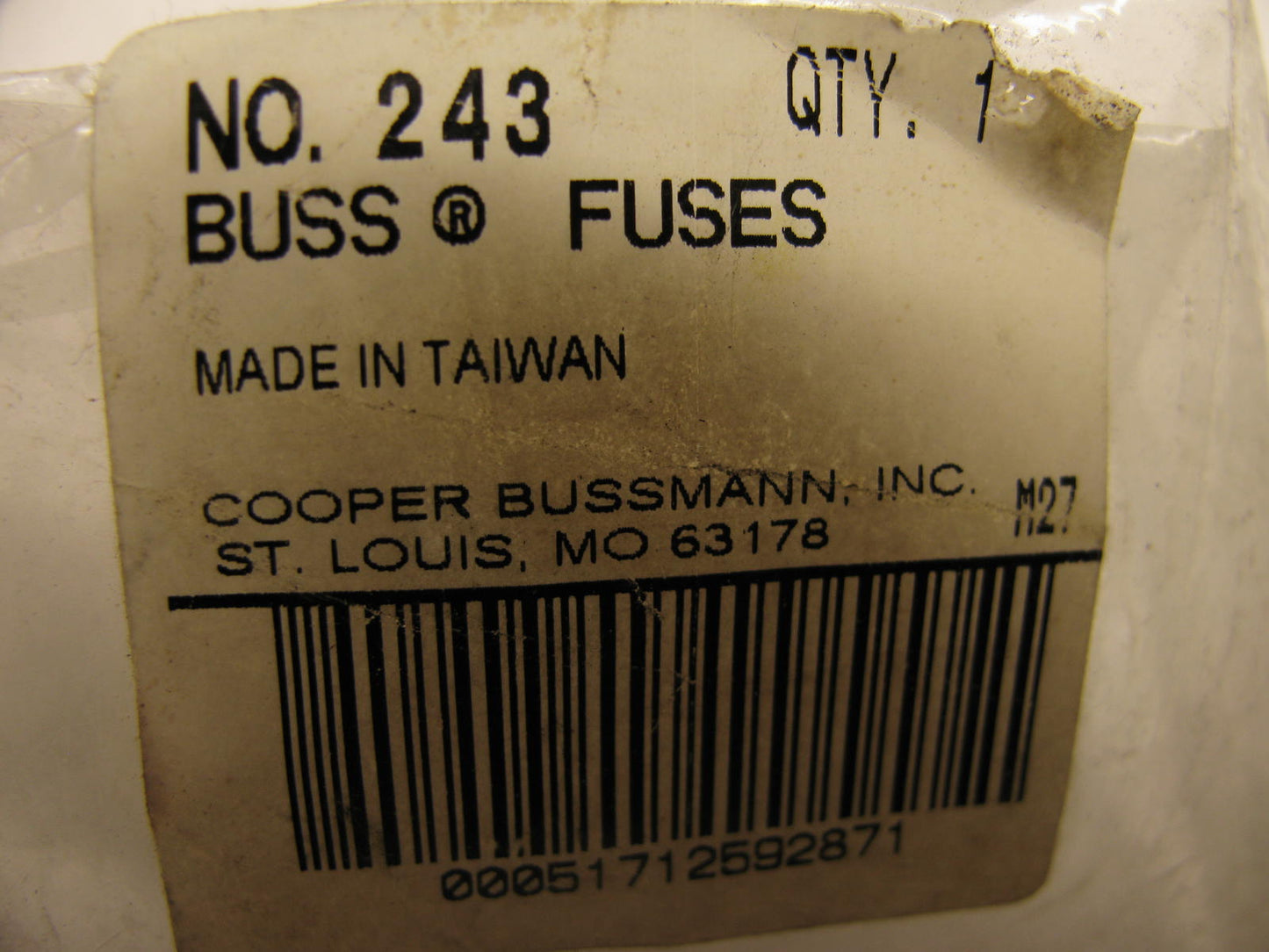 Buss 243 Electro-Mechanical Turn Signal Flasher - 12 Volt 2 Terminal 25 Amp