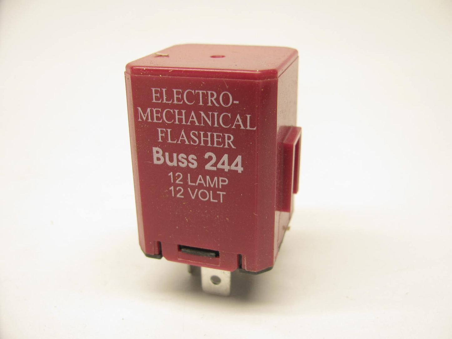 Buss 244 HD Electric Turn Signal Hazard Light Flasher 3 Terminal 12V 25A 12 Bulb