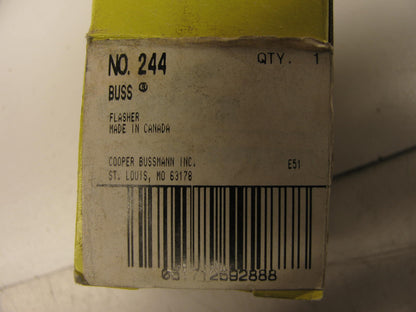 Buss 244 HD Electric Turn Signal Hazard Light Flasher 3 Terminal 12V 25A 12 Bulb