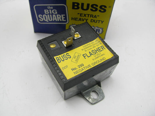 Buss 250 Extra Heavy Duty Turn Signal Hazard Flasher - 12V 8 Lamp Max