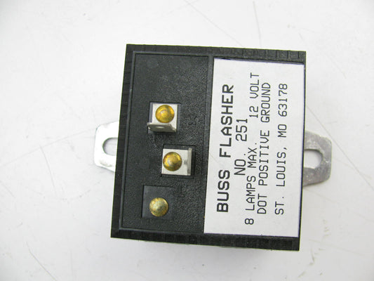 Buss 251  Heavy Duty POSITIVE GROUND 20 Amp Flasher Unit