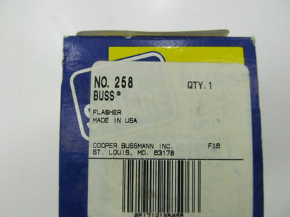 Buss 258 Negative Ground 2 Terminal Flasher 24V Volt 10 Amp 8 Lamp Max
