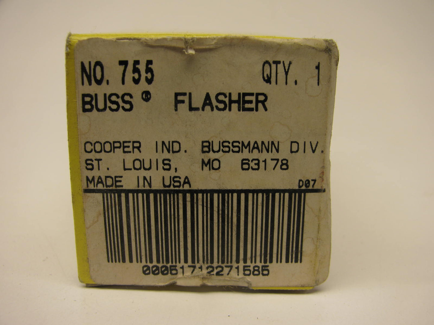 Buss 755 / Tridon EP-30 3-prong Flasher Relay