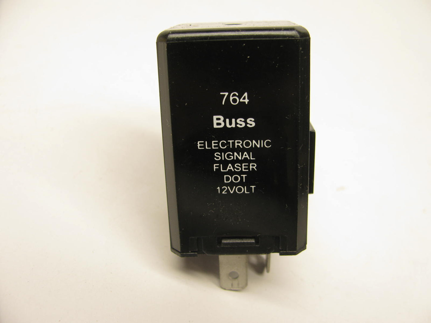 Buss 764 Electronic Turn Signal Flasher - 12V 2 Terminal 12 Amp, 20 Bulb