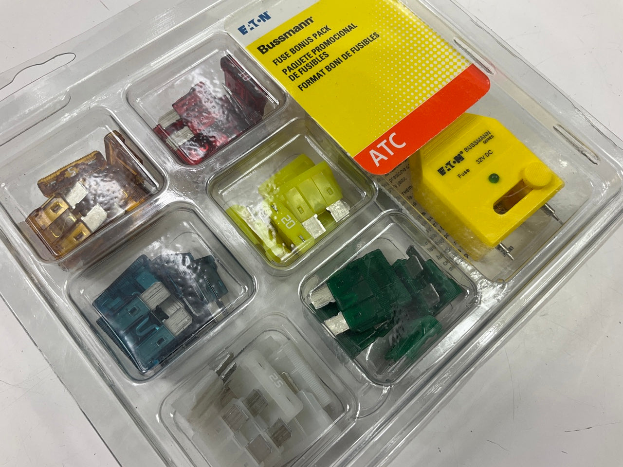 Bussmann ATC # 44 Automotive Blade Fuse Kit With Fuse Tester ATC-5,10,15,25,30