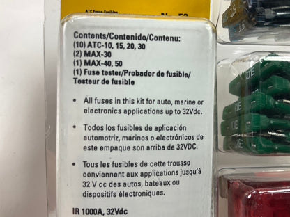 Bussmann ATC 10 15 20 30 & MAX 30 40 50 Fuse Assortment Fuse Repair Kit