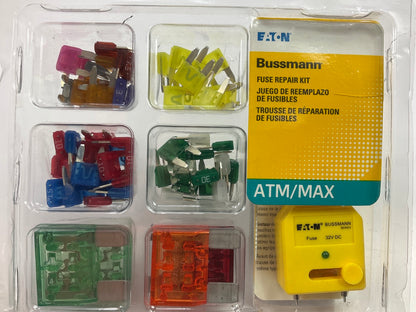 Bussmann # 64 Repair Kit: ATM Mini & MAX Blade Fuses, With Tester / Puller Tool