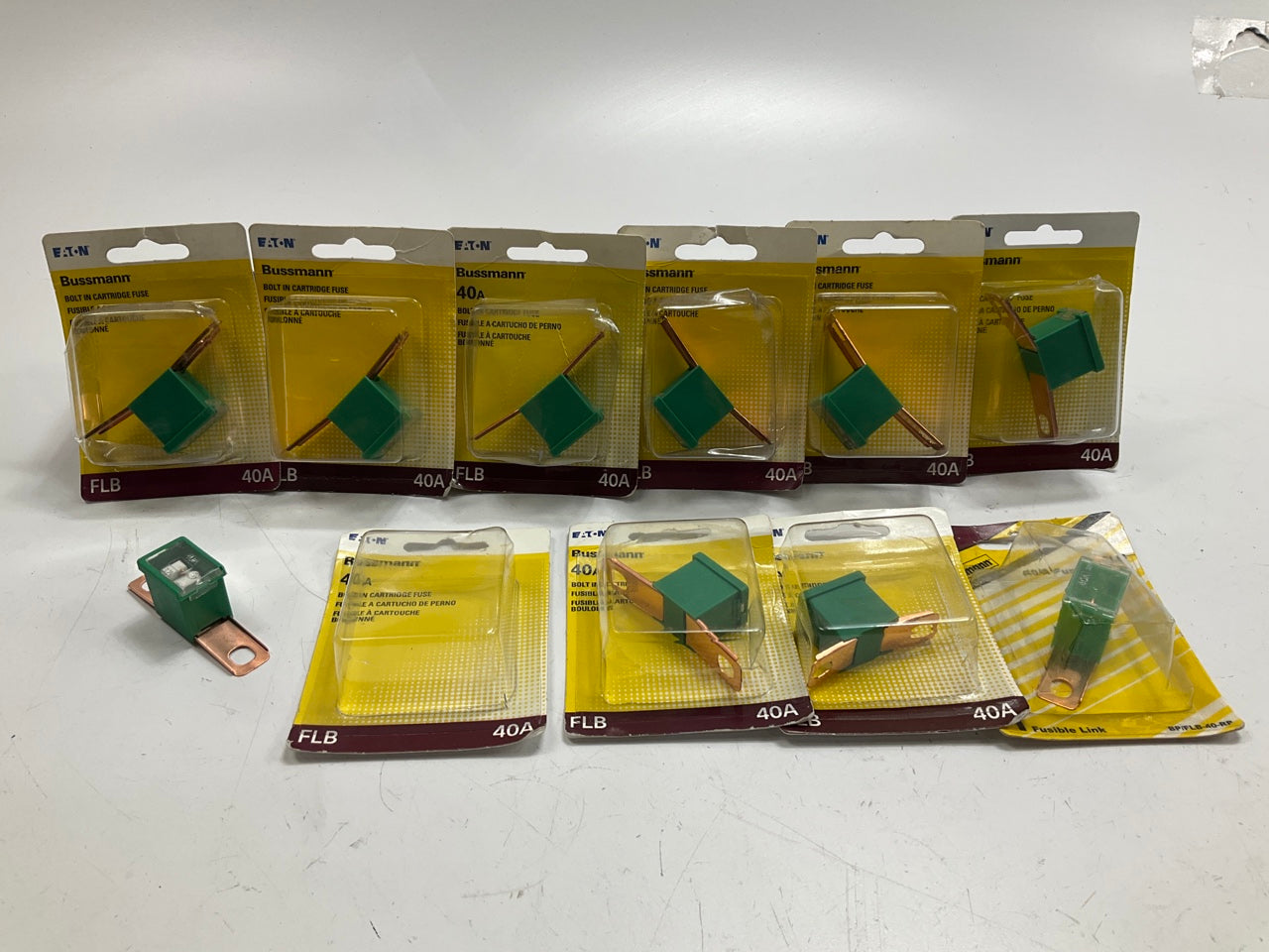 10 / Pack - Bussmann BP-FLB-40-RP Bolt In Cartridge Fuse - 40 Amp