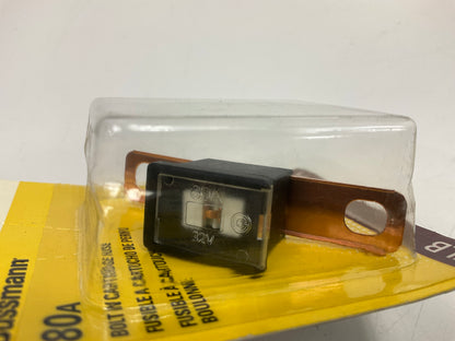 (10) Bussmann BP-FLB-80-RP 80 Amp Bolt-on Fusible Link Fuse 13/16'' Bolt Terminal