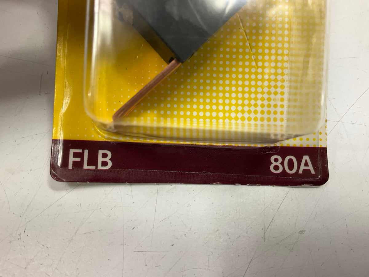 (10) Bussmann BP-FLB-80-RP 80 Amp Bolt-on Fusible Link Fuse 13/16'' Bolt Terminal