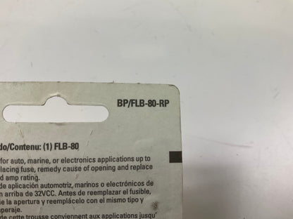 Bussmann BP-FLB-80-RP 80 Amp Bolt-on Fusible Link Fuse 13/16'' Bolt Terminal