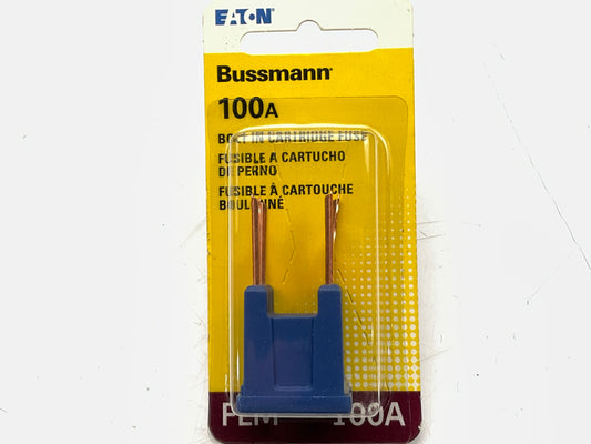 Bussmann BP-FLM-100-RP 100 Amp Bolt In Cartridge Fuse Male Terminals