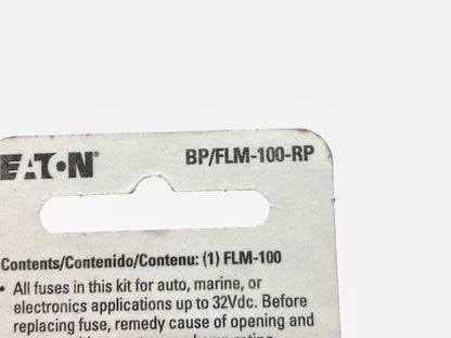 Bussmann BP-FLM-100-RP 100 Amp Bolt In Cartridge Fuse Male Terminals