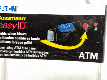 Bussmann BP/FP-ATM-06ID 6 Pole Automotive ATM Fuse Box Panel W/ LED Indicators