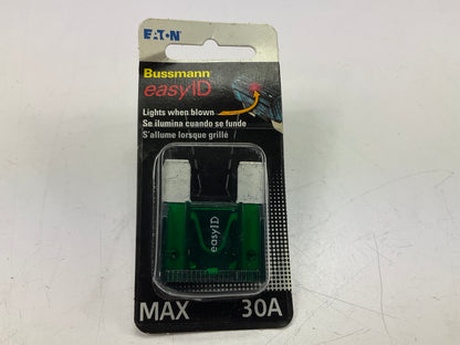 Bussmann BP-MAX-30ID Fuse 30A,Blade,MAX-ID Series Easy ID - 32V DC