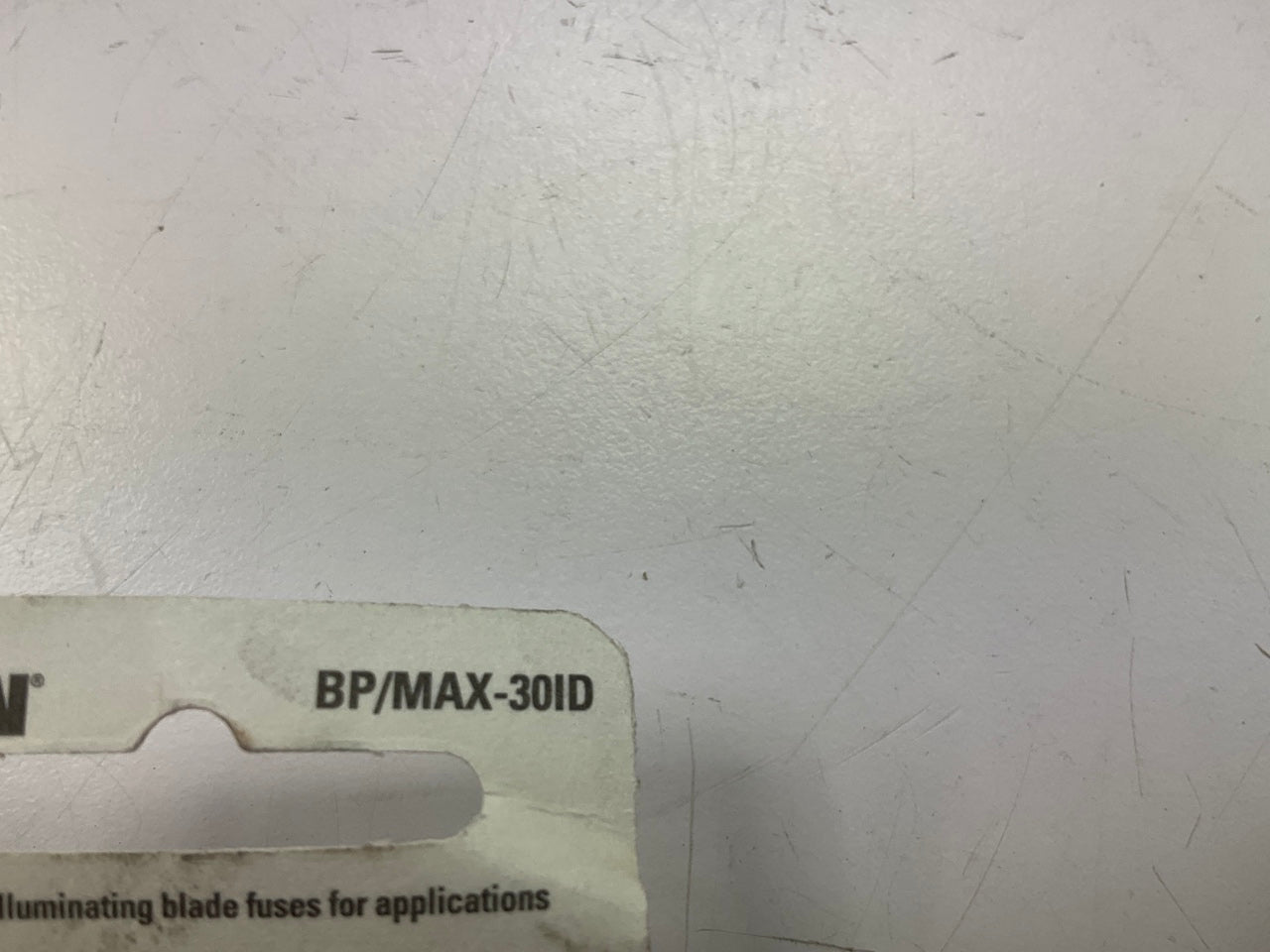 Bussmann BP-MAX-30ID Fuse 30A,Blade,MAX-ID Series Easy ID - 32V DC