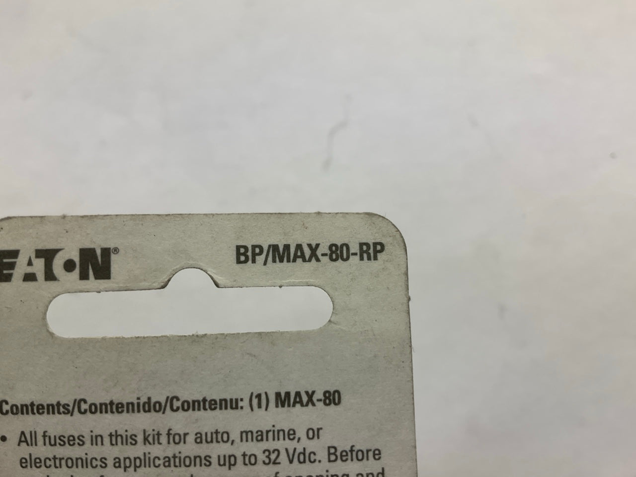 Bussmann BP/MAX-80-RP Fuse - MAX 80A 80 Amp Fuse