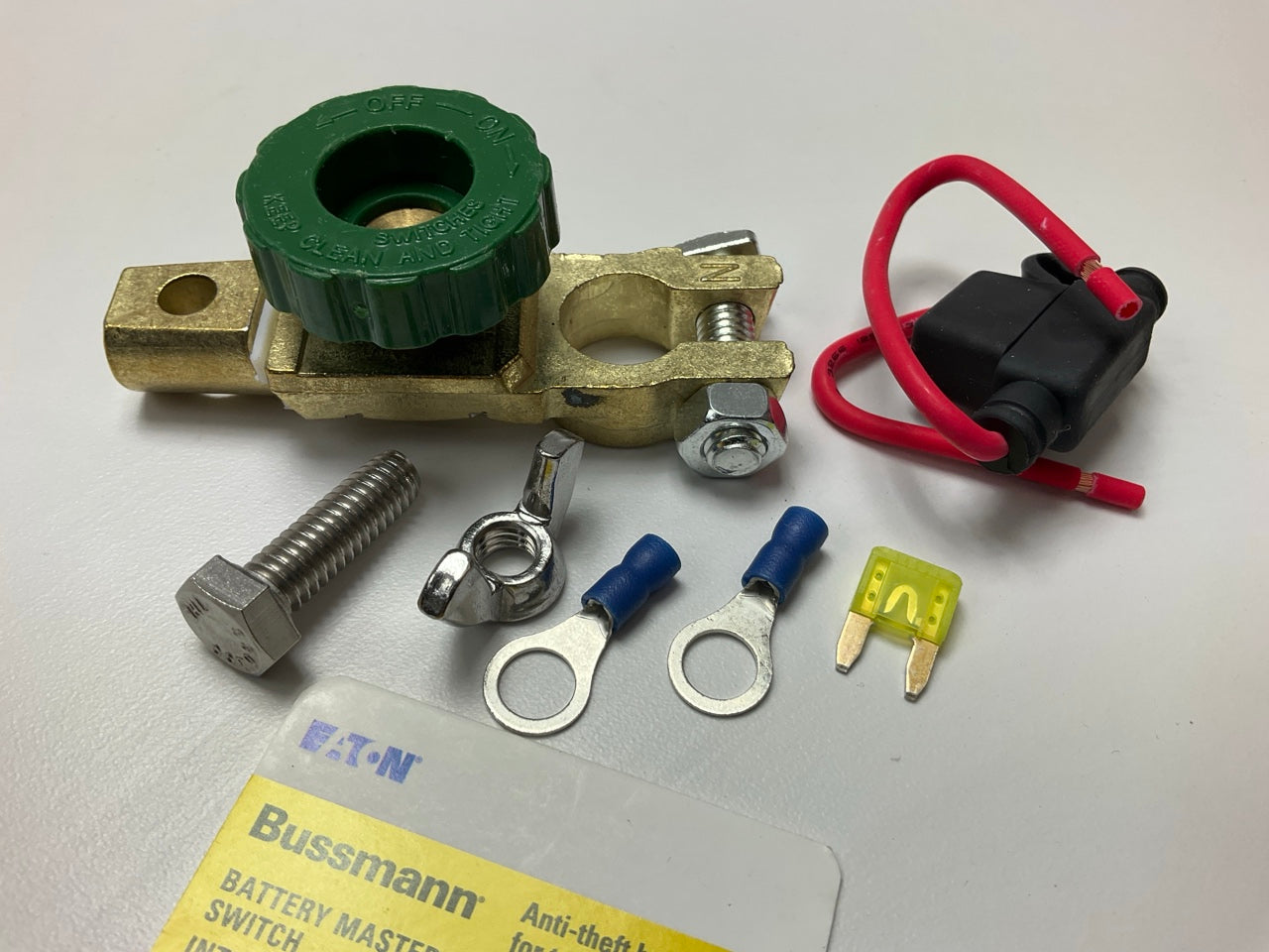 Bussmann BP-BMS-1 Top Post Anti-theft Master Battery Disconnect Switch Kit