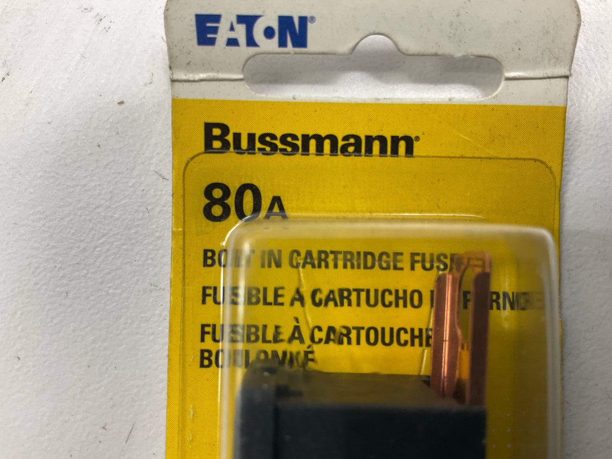 (10) Bussmann BPFLD80RP 80 Amp Bolt-on Fusible Link With 9/16'' Bolt Terminal