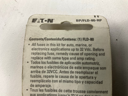 (10) Bussmann BPFLD80RP 80 Amp Bolt-on Fusible Link With 9/16'' Bolt Terminal