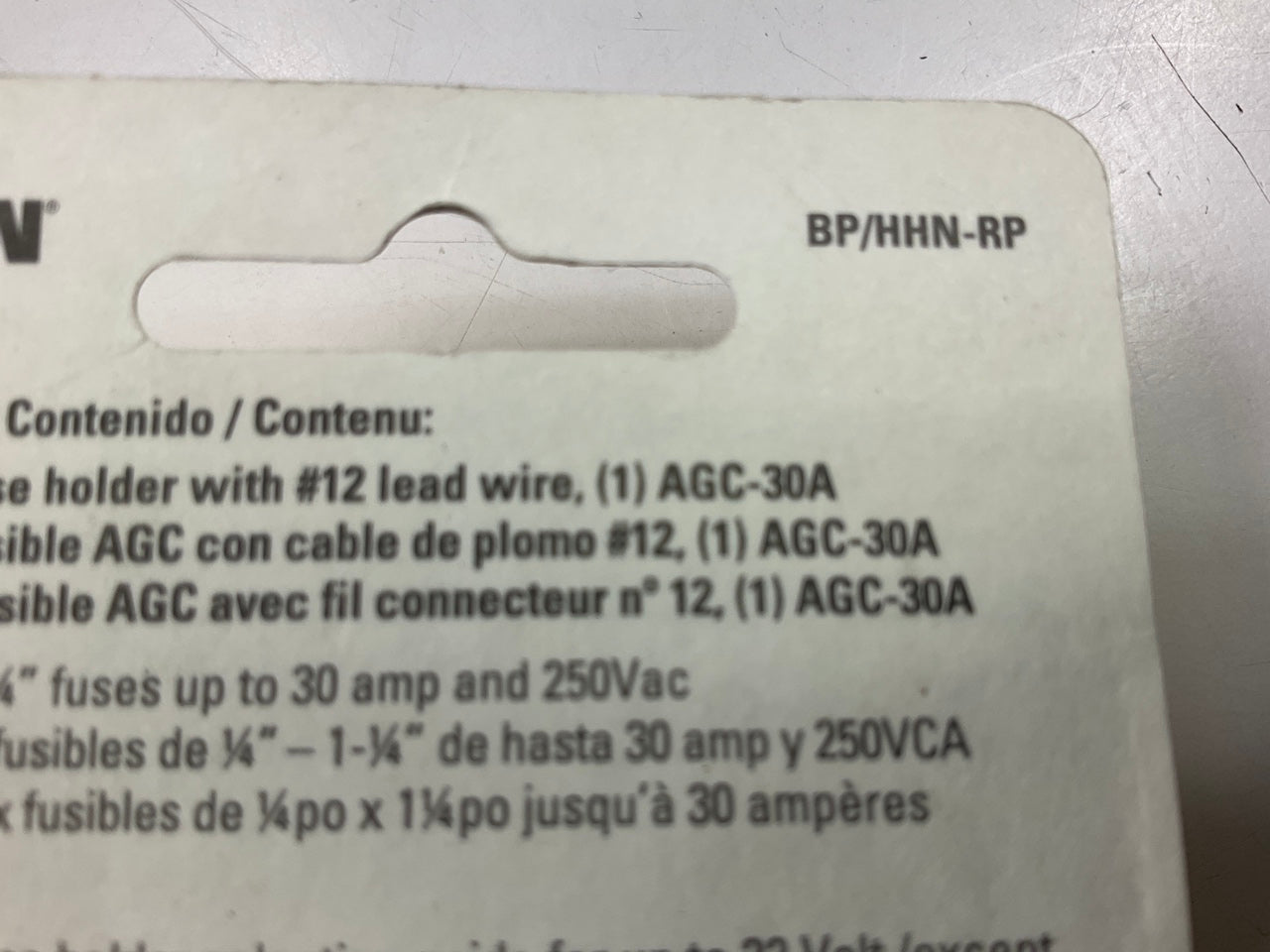 Bussmann BPHHN-RP Glass Tube In Line Holders For 1/4'' Diameter Fuses
