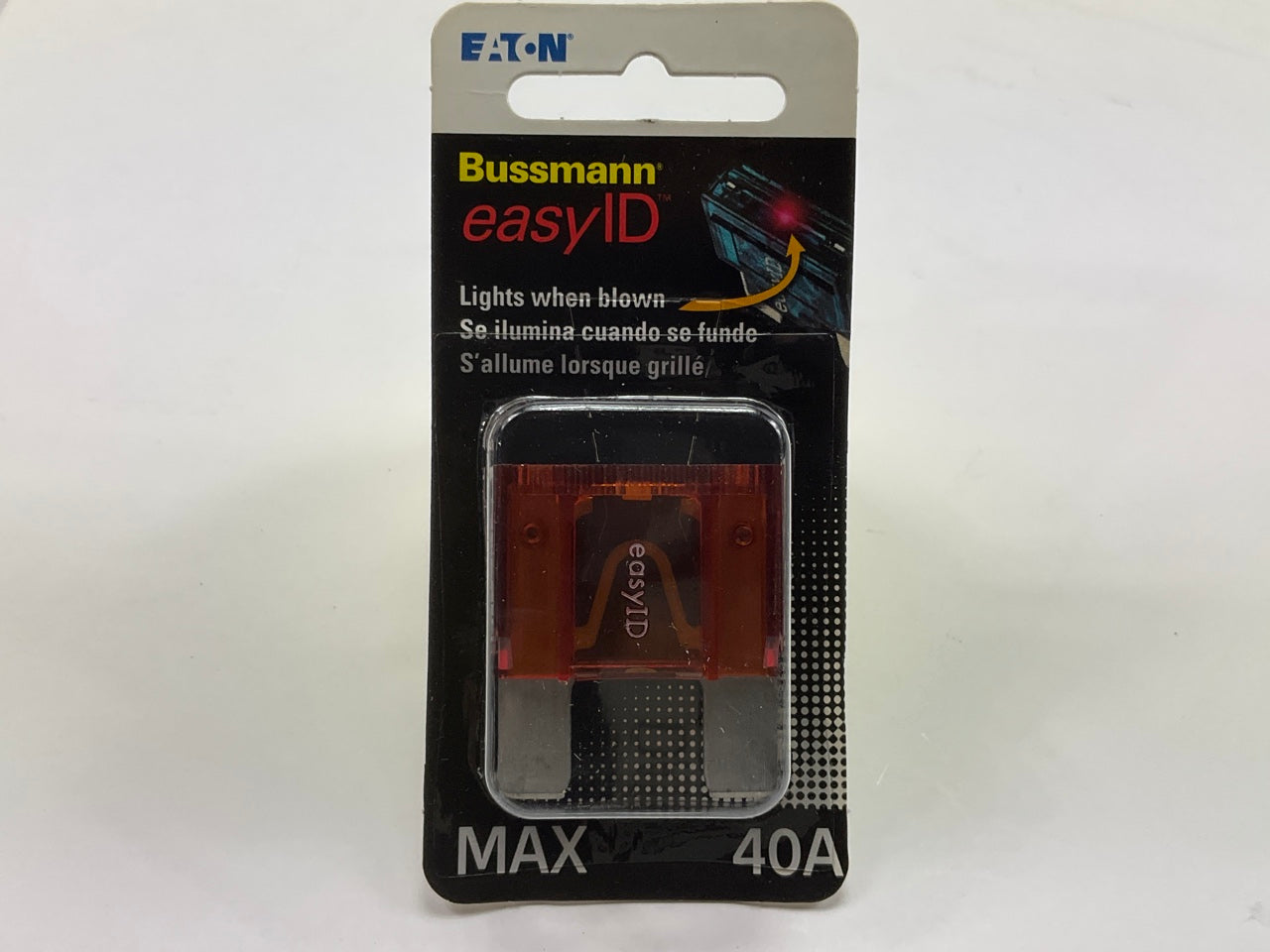 Bussmann BPMAX-40ID Fuse 40A Blade MAX-ID Series Easy ID 32V DC