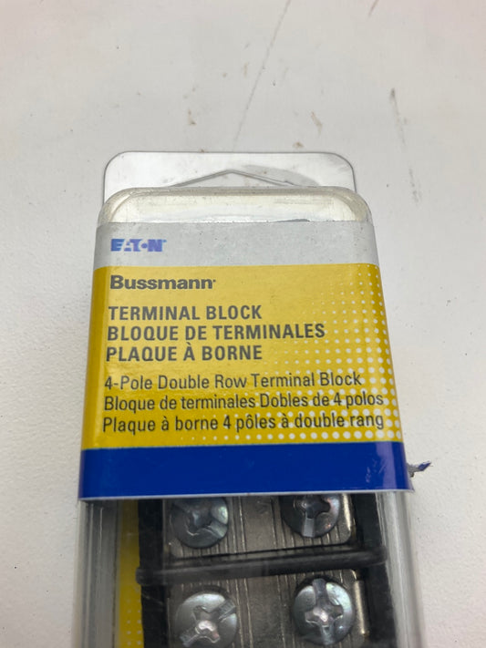 Bussmann BPTB200-04-RP 20 Amp Four Position Double Row Terminal Block