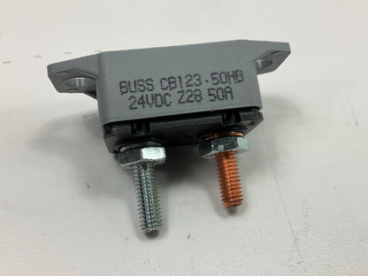 Bussmann CB123-50HB Type III 50 Amp Heavy Duty Automotive Circuit Breaker 50A