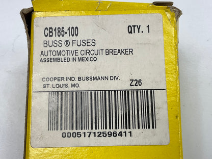 Bussmann CB185-100 100A Surface-Mount Circuit Breaker, 100 Amps