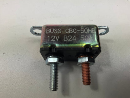 Bussmann CBC-50HB 50 Amp 50A Circuit Breaker, Type I Heavy Duty Automotive