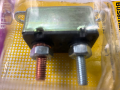 Bussmann CBC-HB Circuit Breaker, Type I Heavy Duty With Stud Terminal 50 Amp