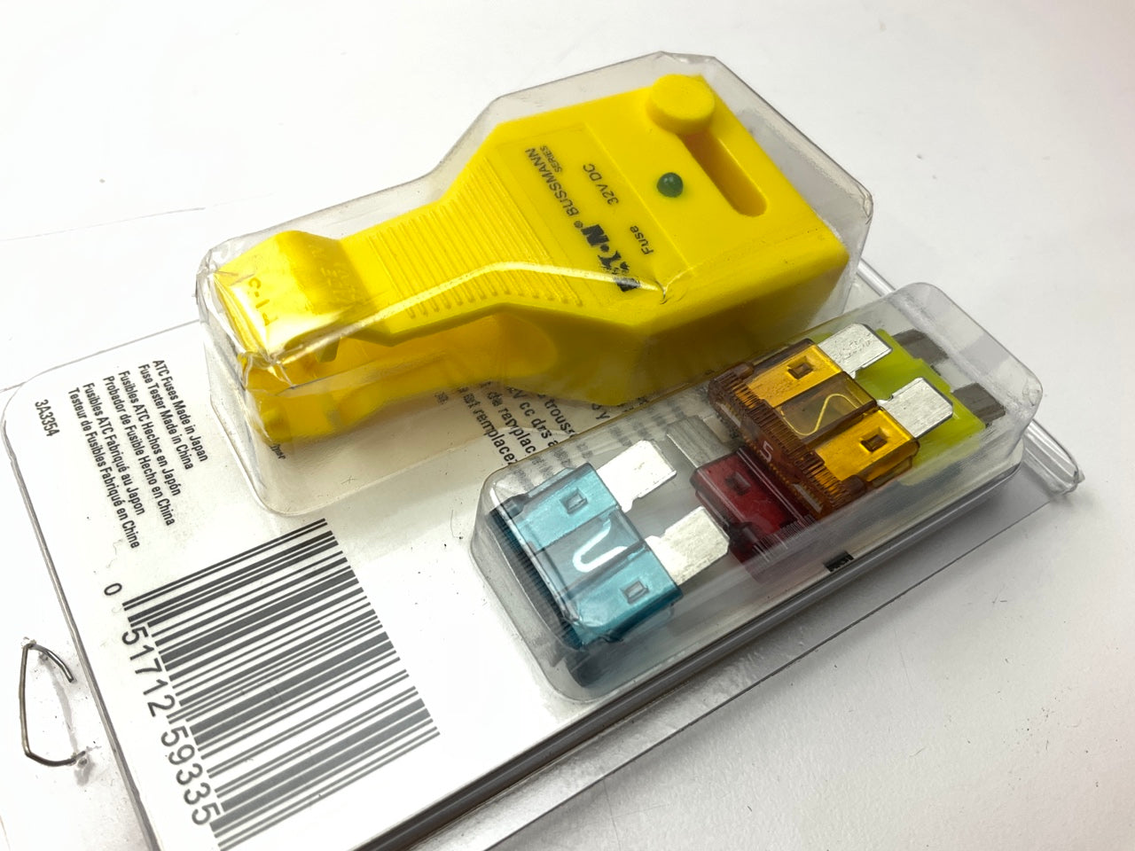 Bussmann DIA-1 ATC Blade Fuse Assortment Diagnostic Kit With Tester Puller Tool