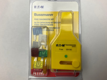 Bussmann DIA-2 Mini Emergency ATM-Blade Fuse 9-Piece Diagnostic Kit