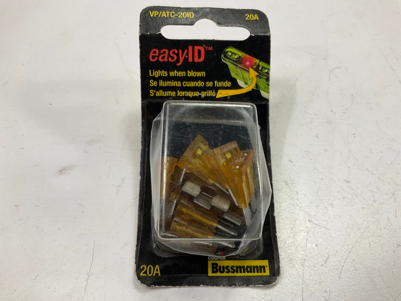 Bussmann VP-ATC-20ID Easy ID 20A Fuses (Pack Of 10) 20 Amp