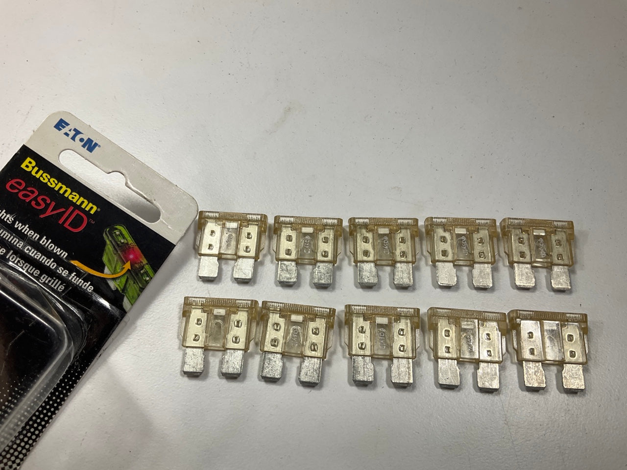 (10) Bussmann VP-ATC-25ID Easy ID 25 Amp Fuse - Lights When Blown