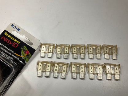 (10) Bussmann VP-ATC-25ID Easy ID 25 Amp Fuse - Lights When Blown