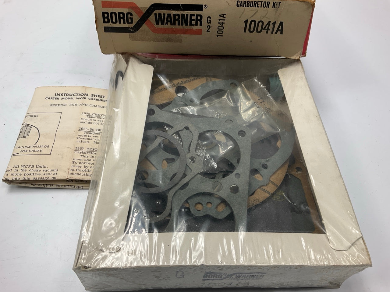 BWD 10041A Carburetor Rebuild Kit - Carter WCFB