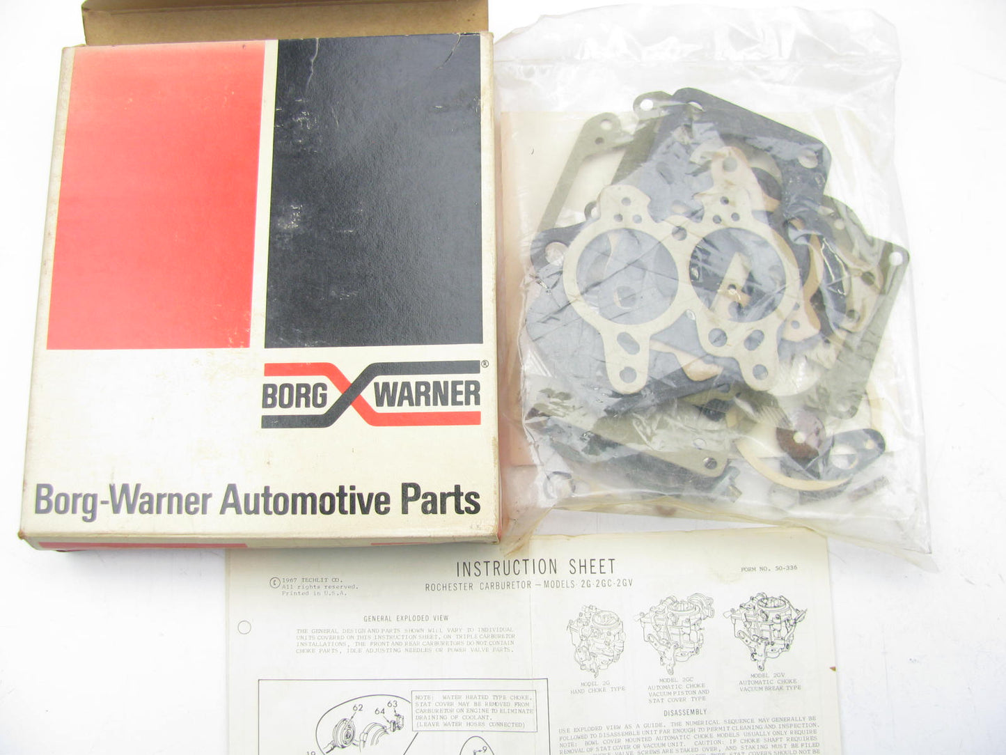 BWD 10148A Carburetor Rebuild Kit for 1971-1974 Chevrolet GMC Rochester 2BBL