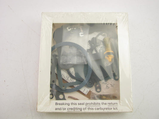 BWD 10481A Carburetor Rebuild Kit For 1977-1979 Motorcraft F-2 2-BBL
