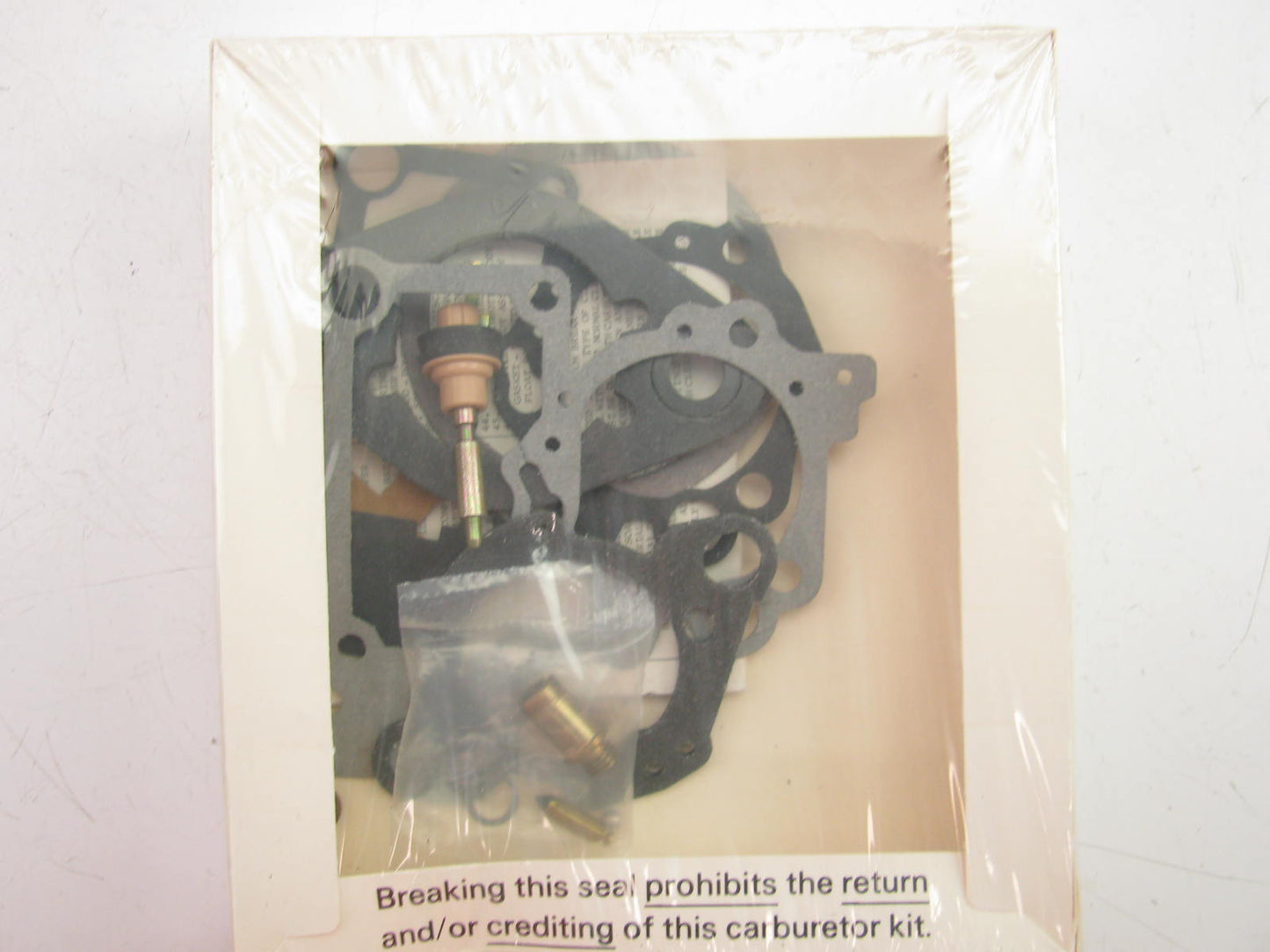 BWD 10580 Carburetor Rebuild Kit 1977-1979 GM 250 292 Rochester 1BBL 1ME Monojet