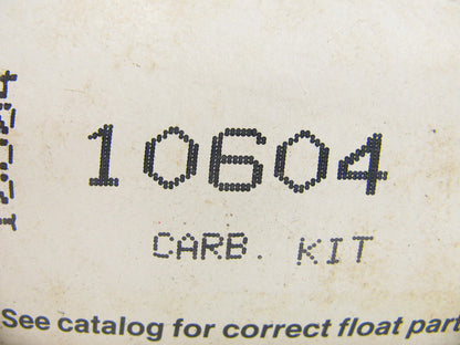 BWD 10604 Carburetor Rebuild Kit For 1975-1980 Ford Carter 1-BBL