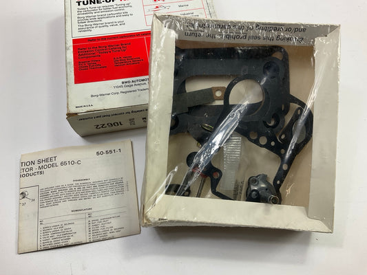 BWD 10622 Carburetor Rebuild Kit For Holley 6510C