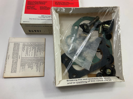 BWD 10698 Carburetor Rebuild Kit 1979-1987 Chevette, 1985-1987 Nova
