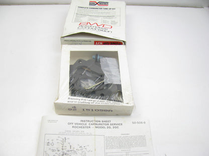 BWD 10881A Carburetor Rebuild Kit for 1979-1988 Chevrolet GMC Rochester 2-BBL