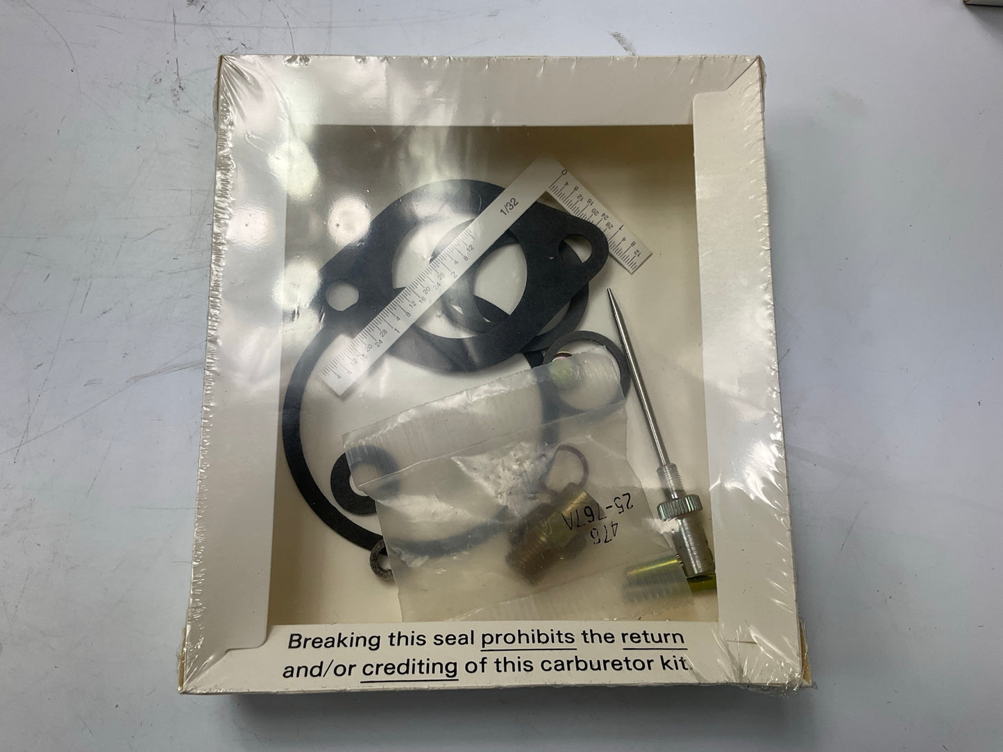 BWD 12050 Carburetor Rebuild Kit For Marvel Shebler DLTX