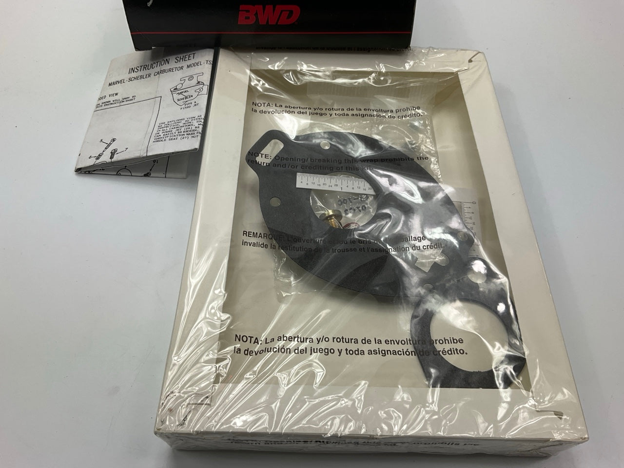 BWD 12055 Carburetor Rebuild Kit For Allis Chalmers W/ Marvel-Schebler TSX