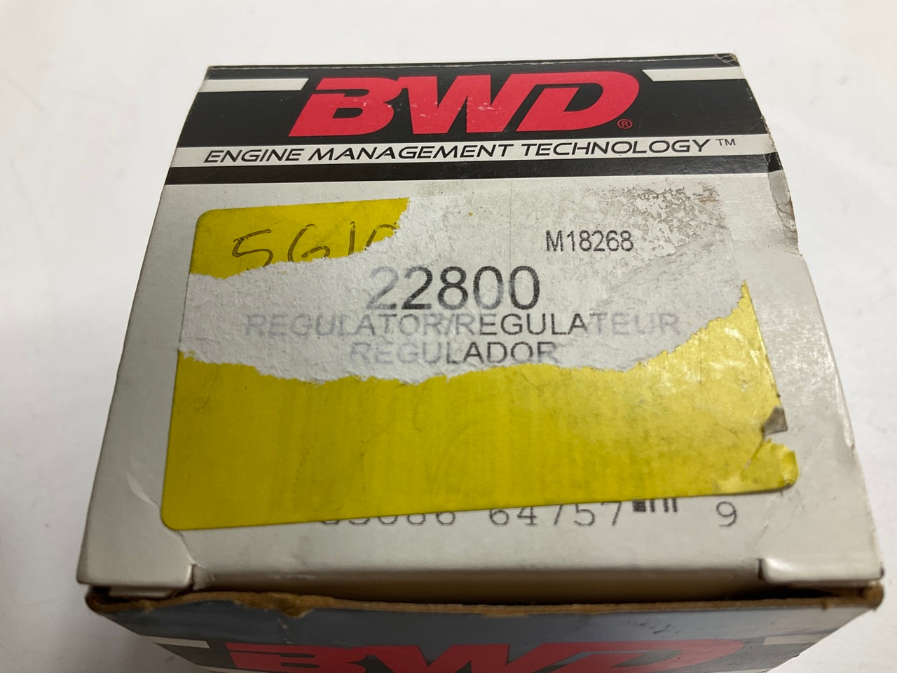 BWD 22800 Fuel Pressure Regulator
