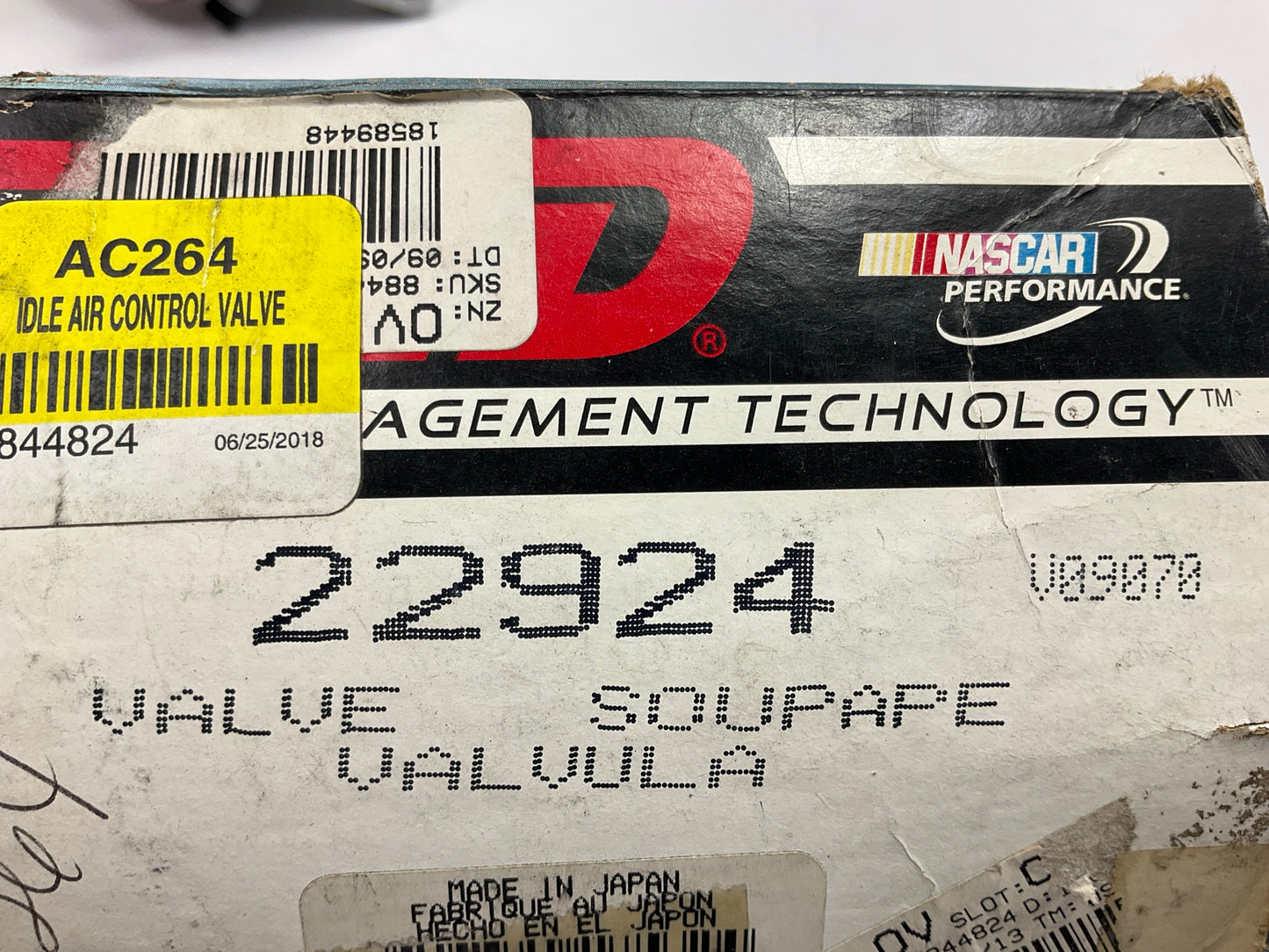 BWD 22924 Fuel Injection Idle Air Control Valve - OEM REBOX # E9T16171