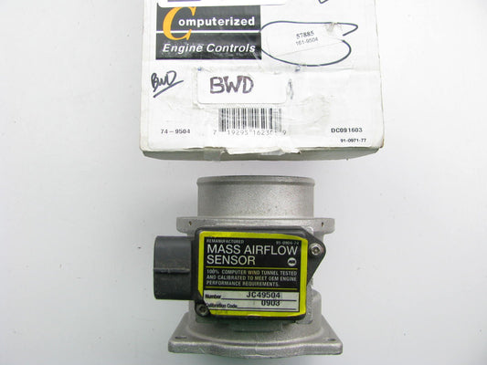 Reman. BWD 57885 Mass Air Flow Sensor MAF