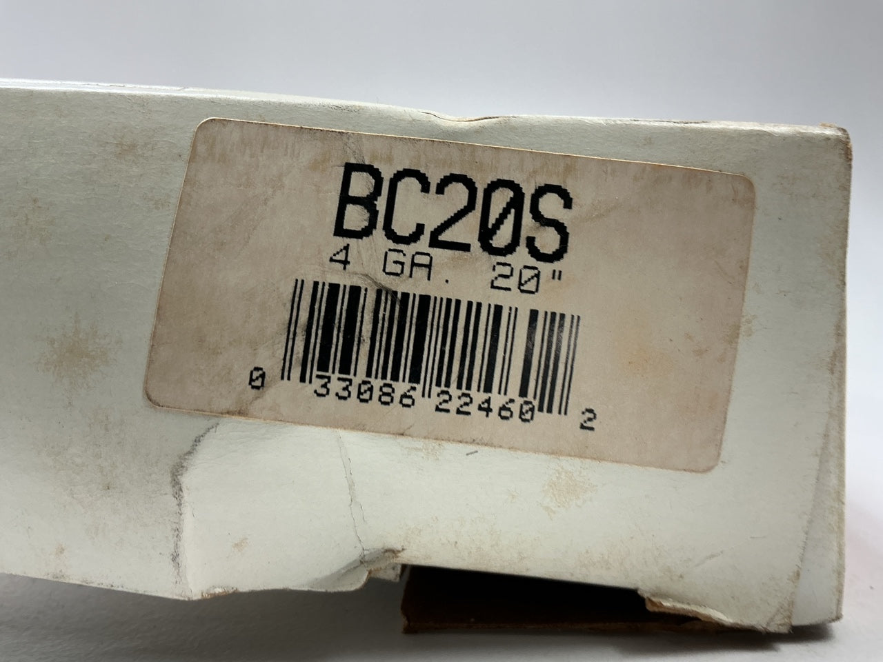 BWD BC20S Battery Cable 20'' LENGTH , 4 GAUGE